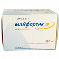 Майфортик таб. п/о кишечнораств 360мг. N120 (микофеноловая кислота)
